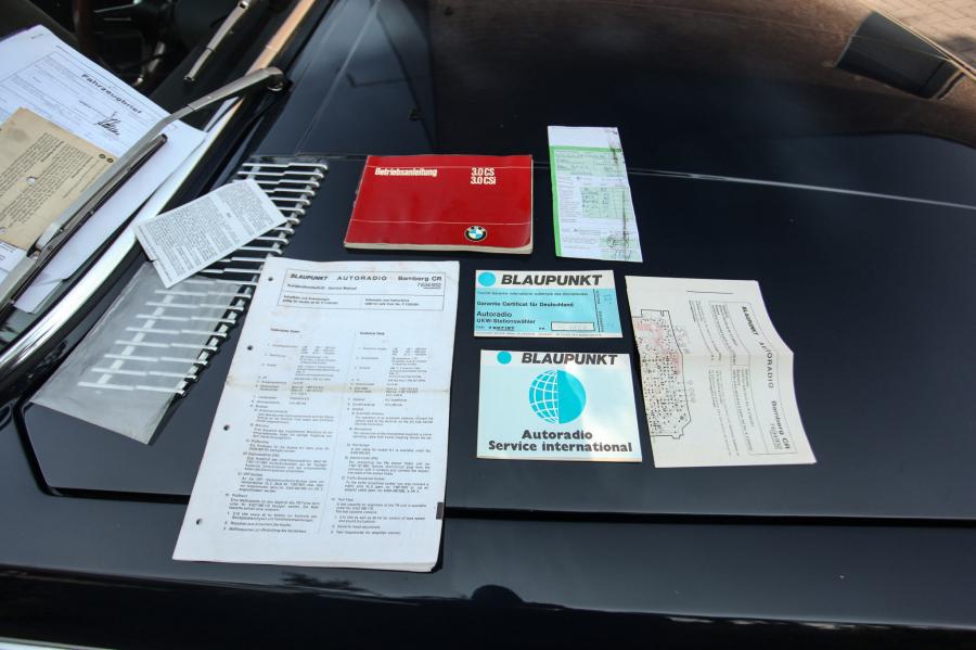 Сервисные книги BMW 3.0CSi (E9) 1974 года  (EU) (фото 198 из 198)